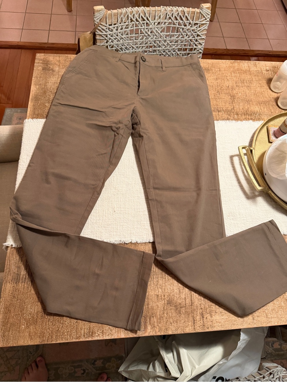 Brand New Cove Dark Khaki Chino 34x34